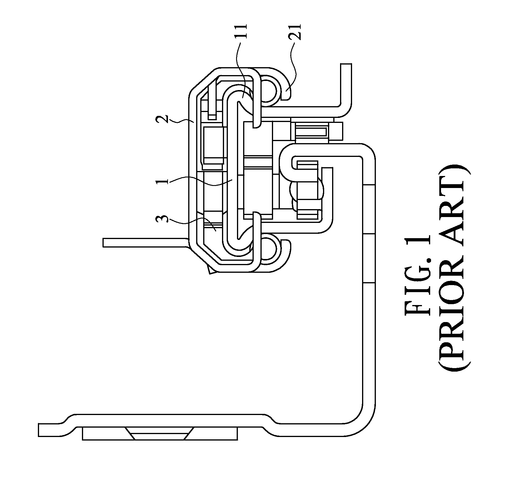 Concealed slide module