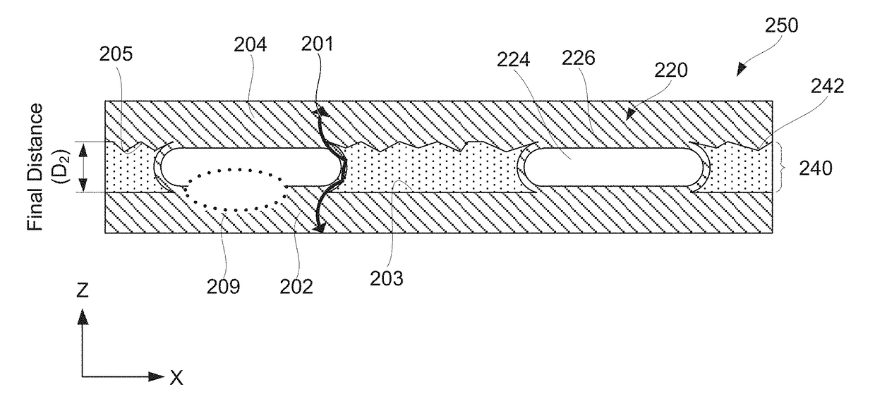 Bonding using conductive particles in conducting adhesives