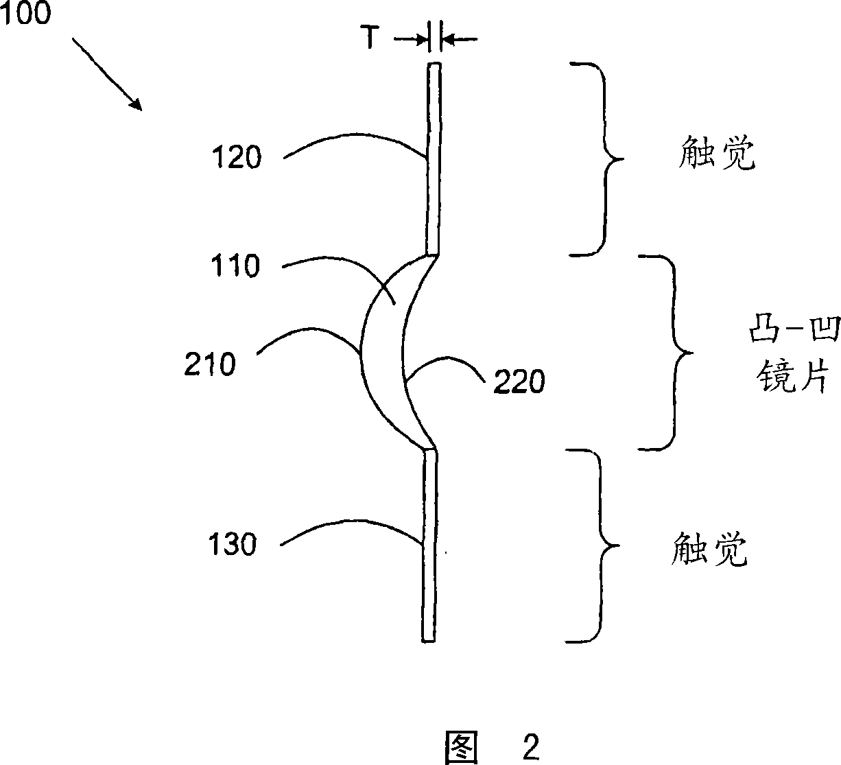 Near vision enhancing intraocular lens