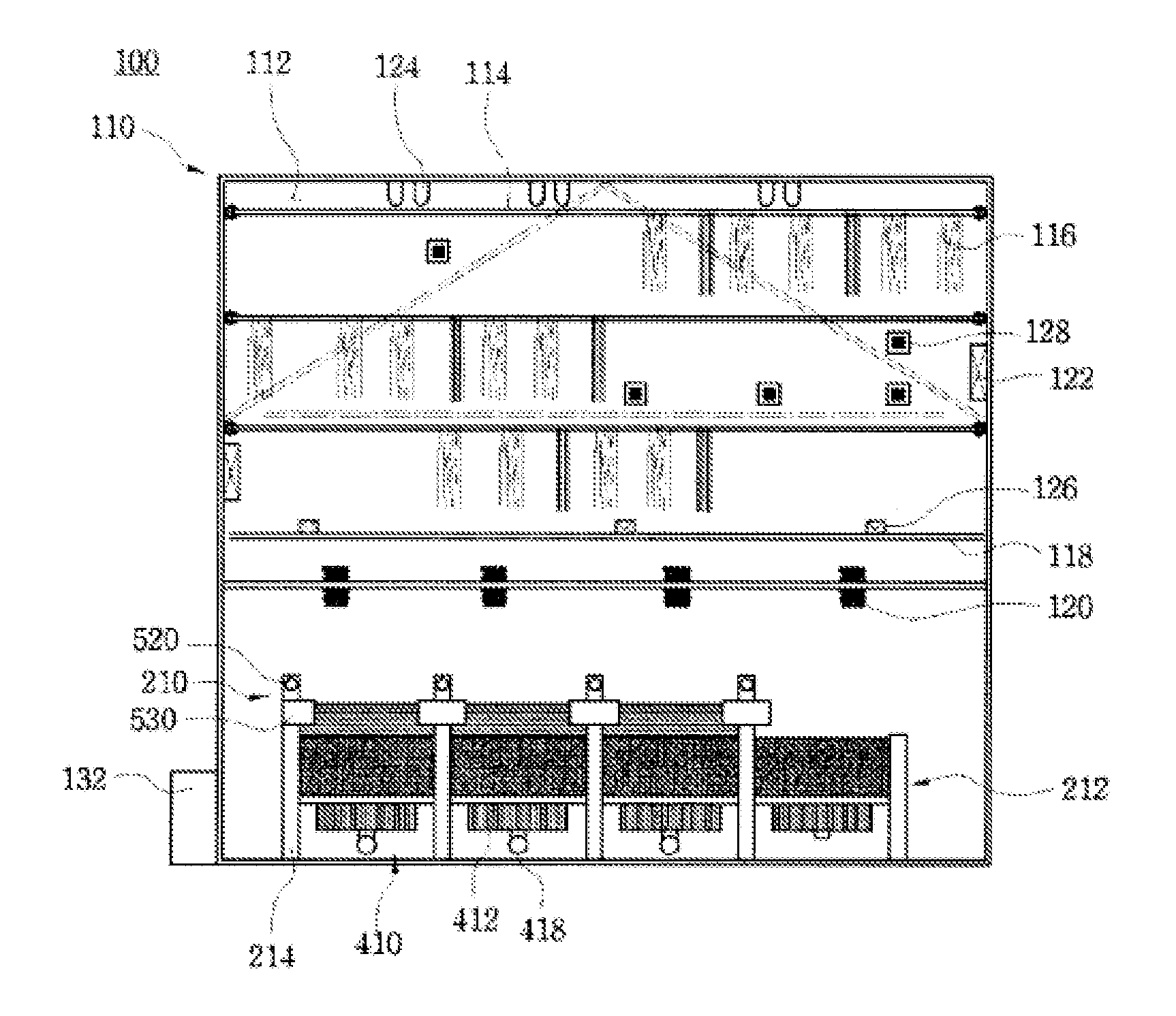 Apparatus for breeding fly larvae