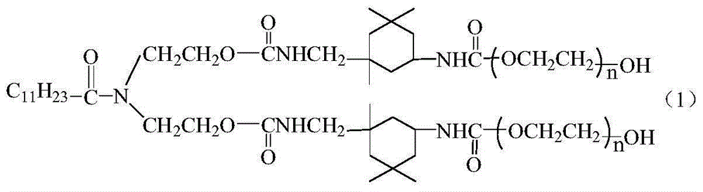 LIP type nonionic surfactant, preparation method and applications thereof