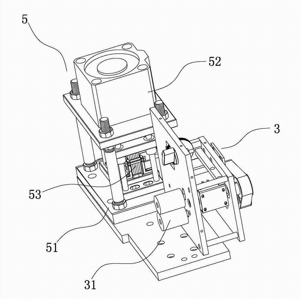 Cable terminal crimping machine