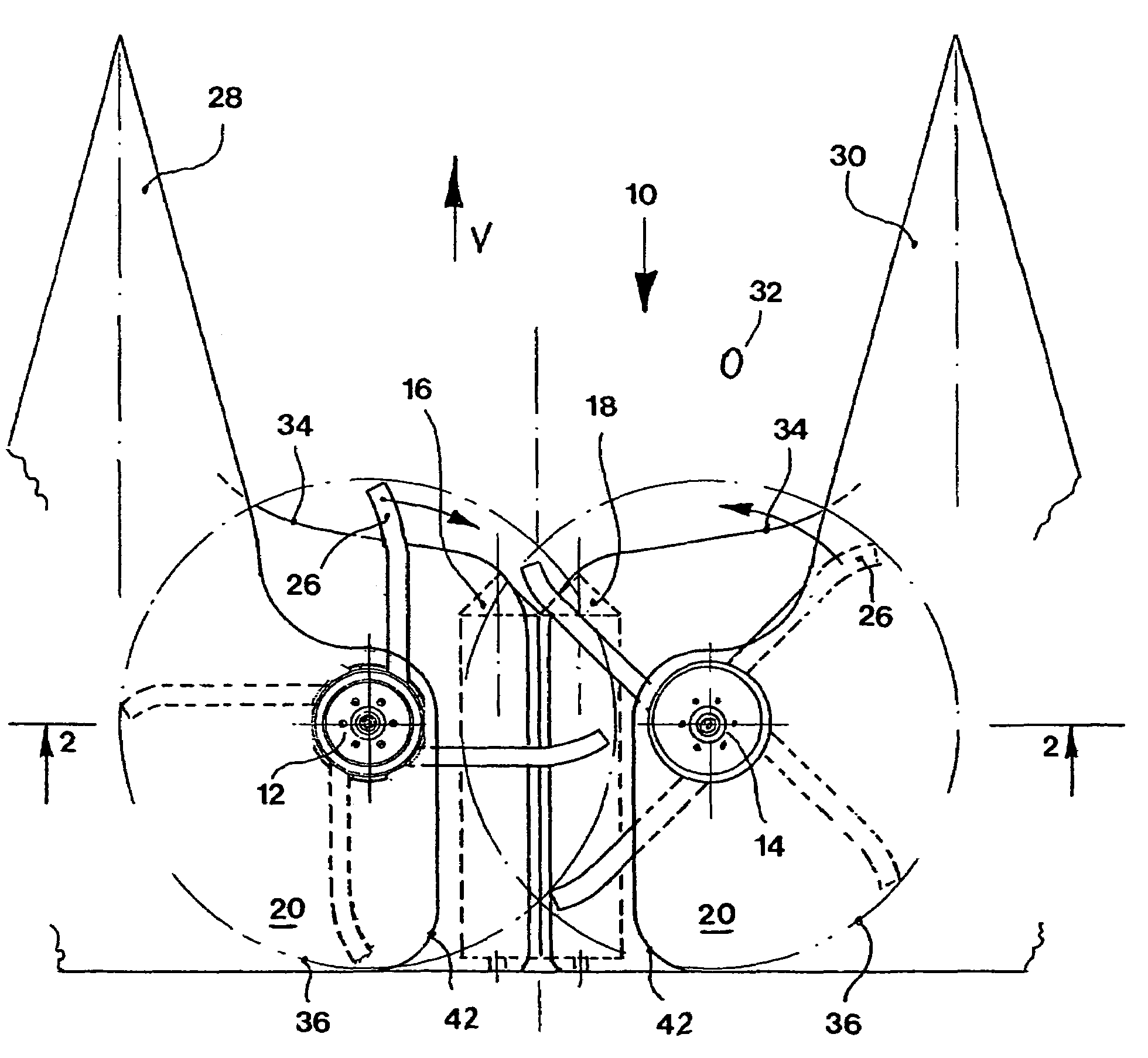 Gathering and picking device