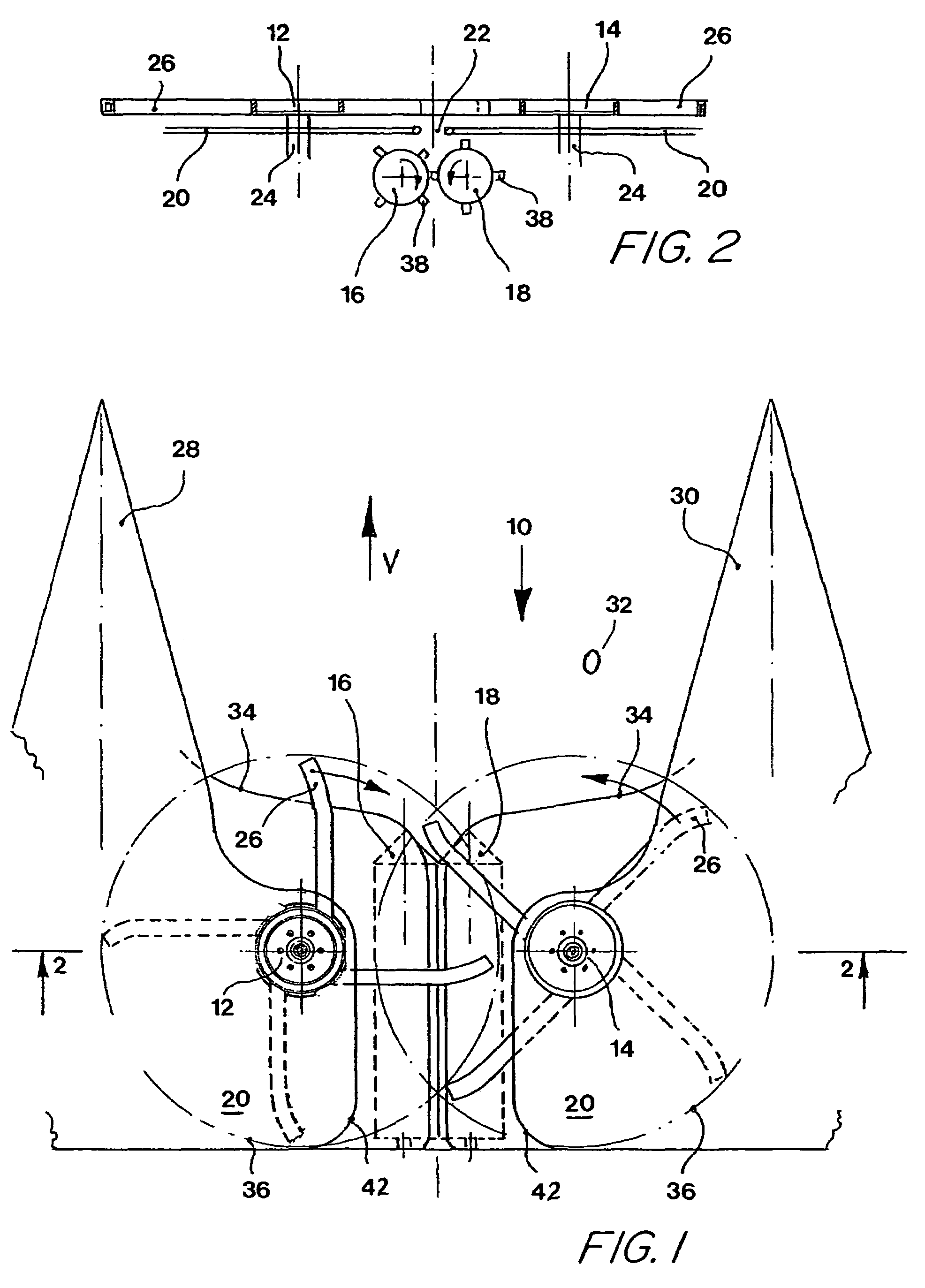 Gathering and picking device