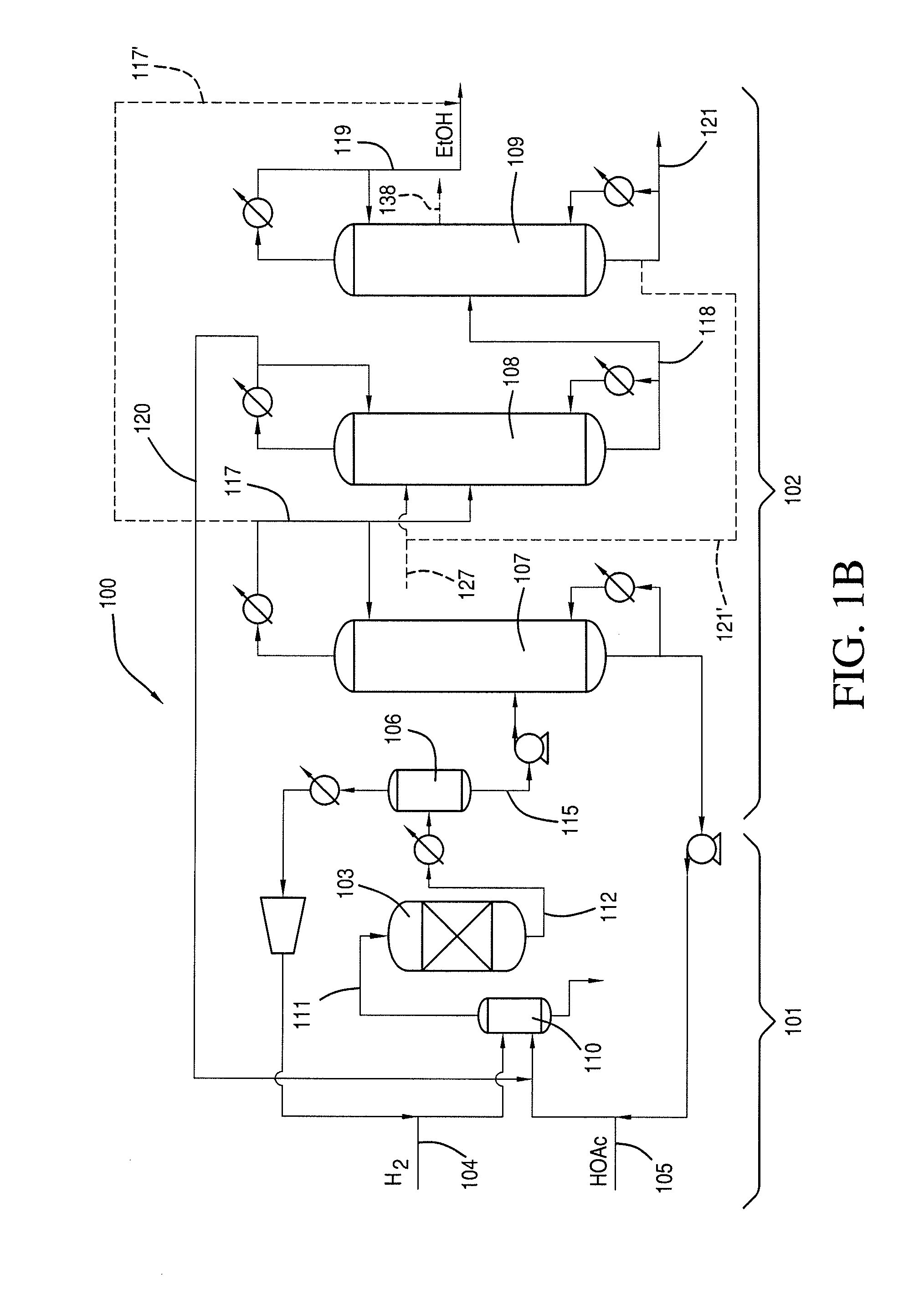 Processes for producing denatured ethanol