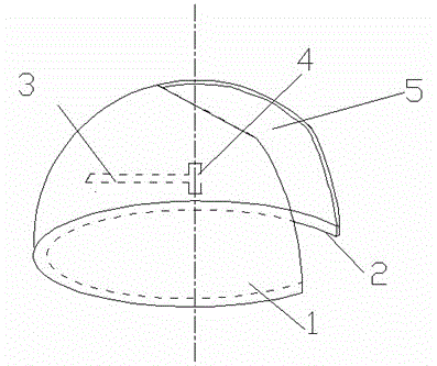 Water shield for grinding machine