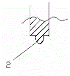 Water shield for grinding machine