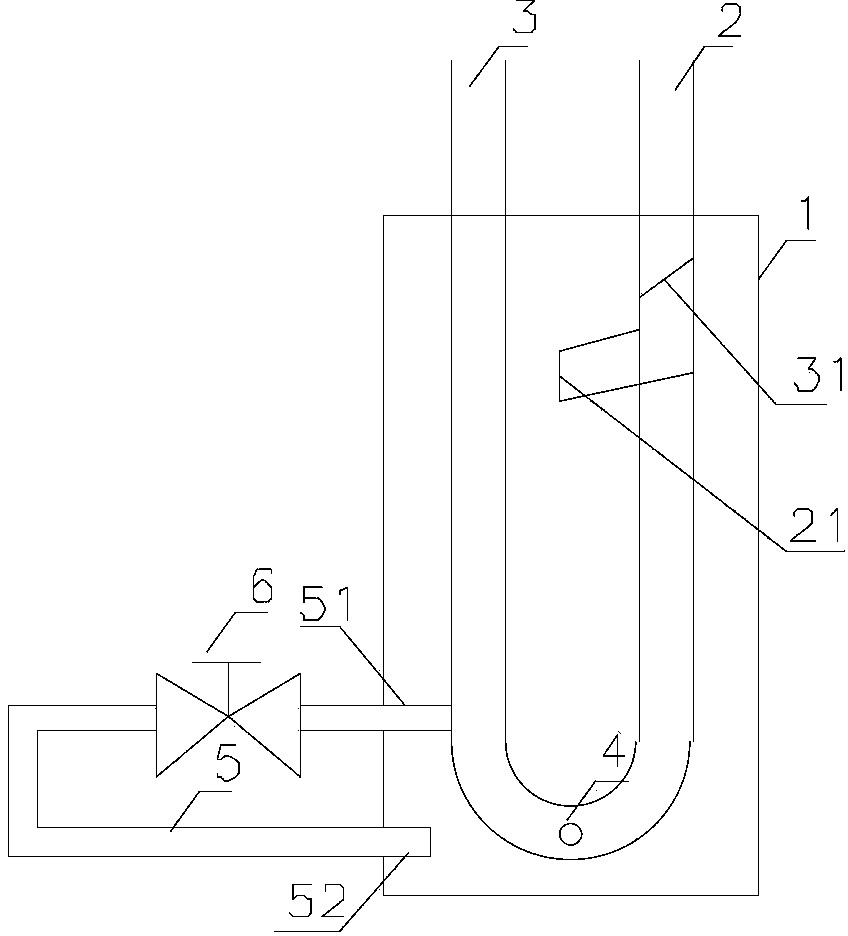 Gas and liquid separator, air conditioner and air conditioner liquid return control method