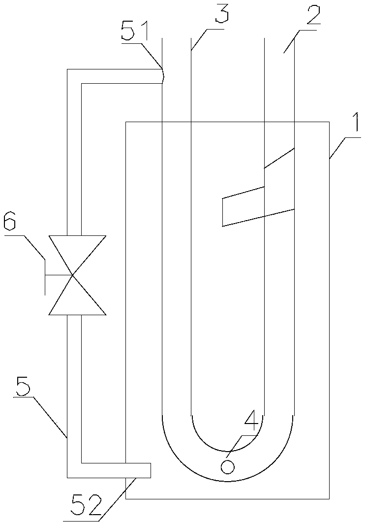 Gas and liquid separator, air conditioner and air conditioner liquid return control method