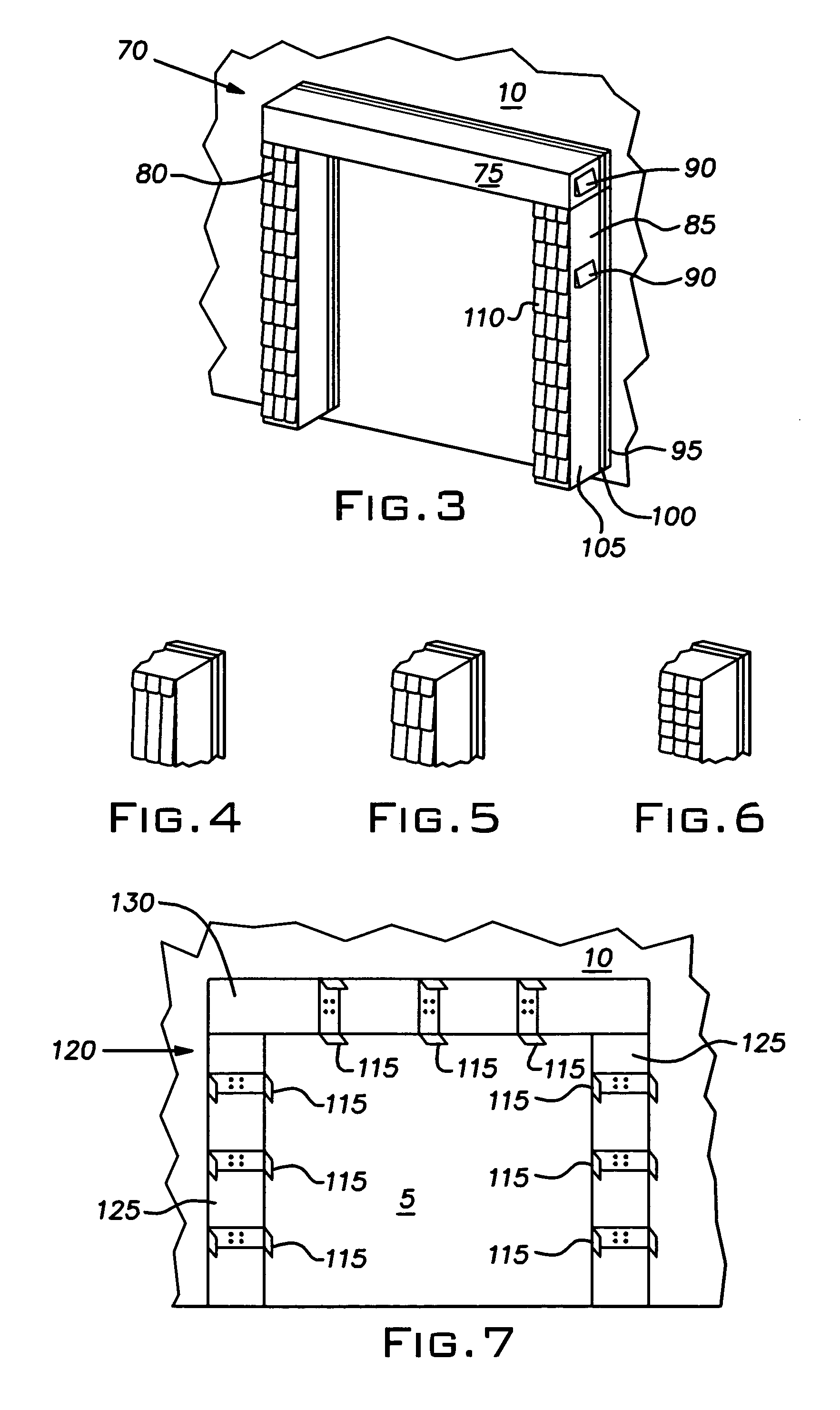 Loading dock door seal