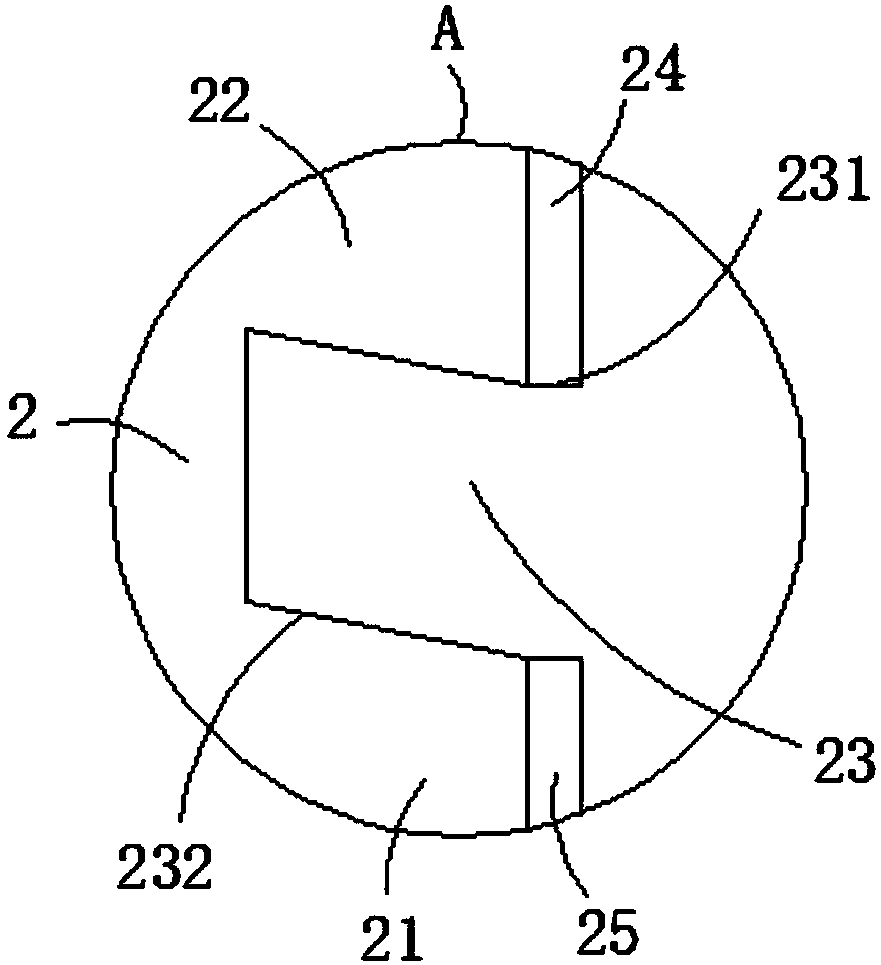 Metal section and heat-insulation section assembling structure