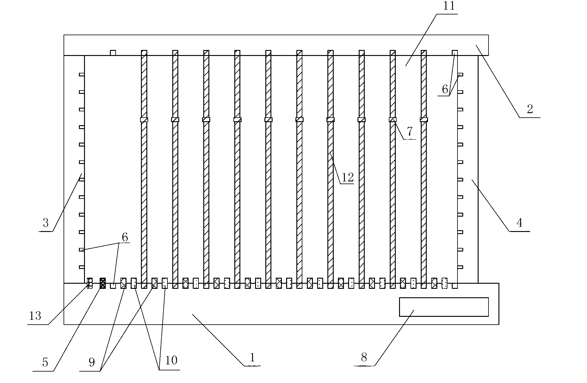 Method for baseplate drying under reduced pressure and device thereof