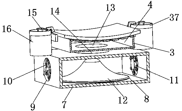 Forming process and device of complex curved-surface bullet-proof insert plate