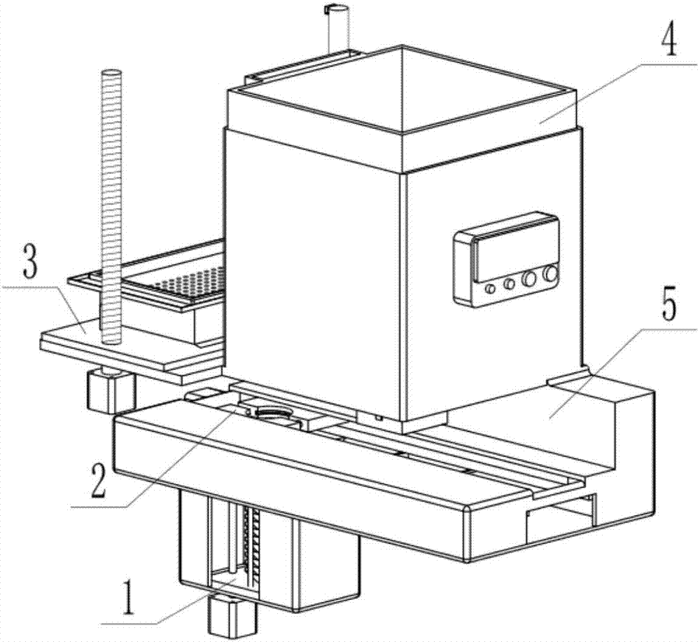 Self-service automatic food serving device