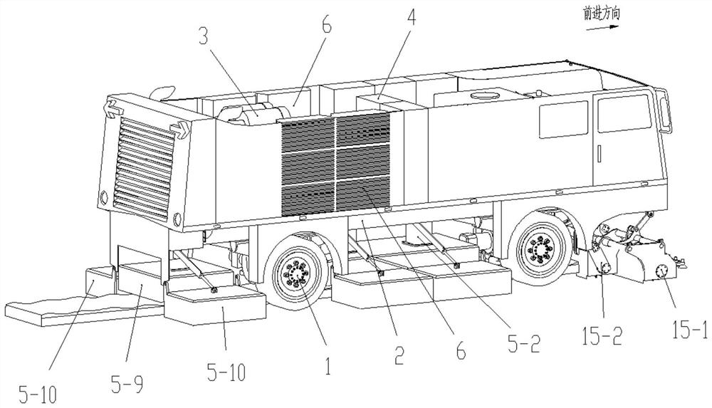 A microwave heating raking machine and its microwave heating wall