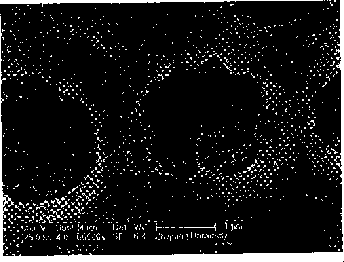 Method for preparing glycosylated ordered pore membrane by controllable glycerol polymerization