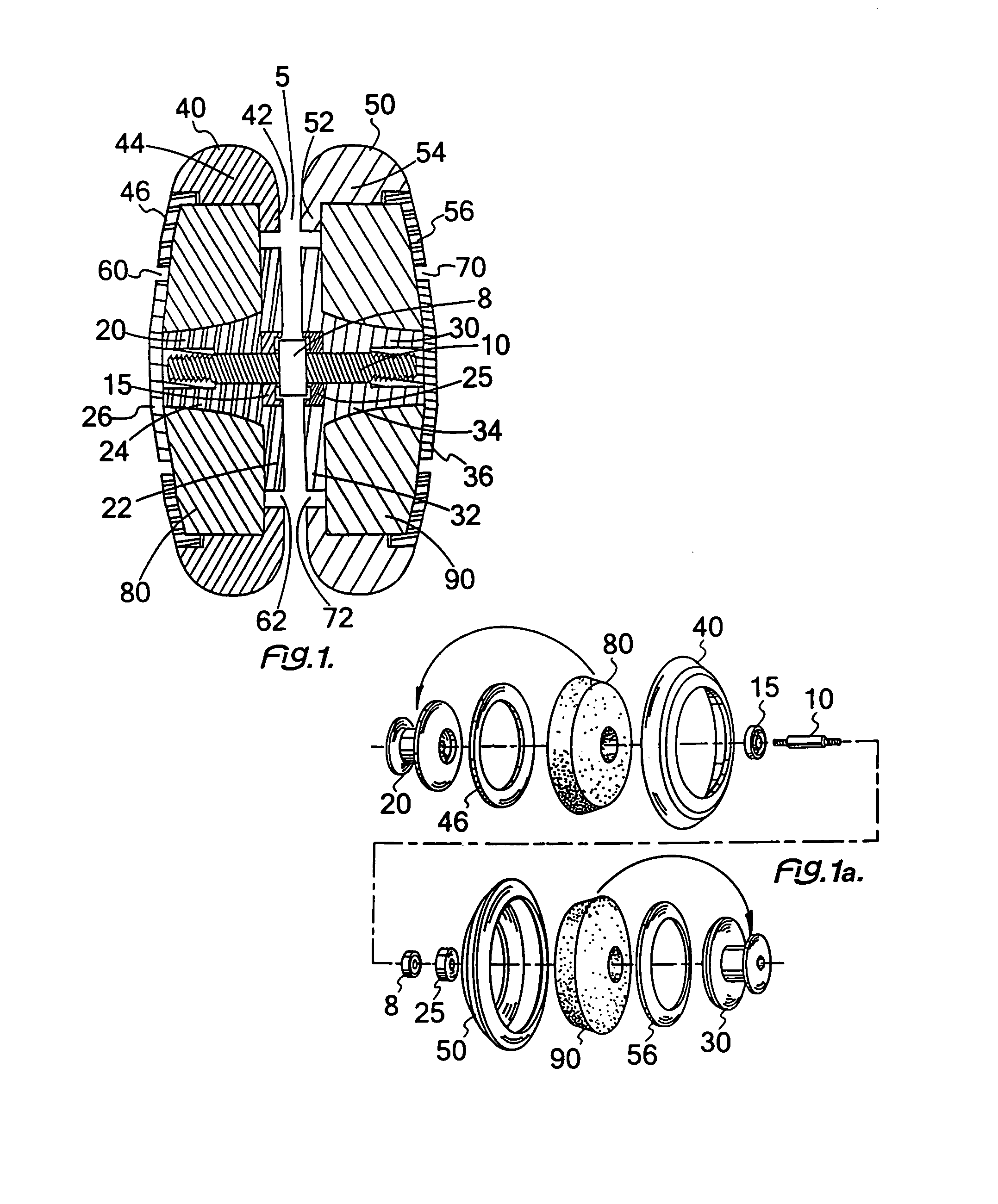 Yo-yo with shock suppression system