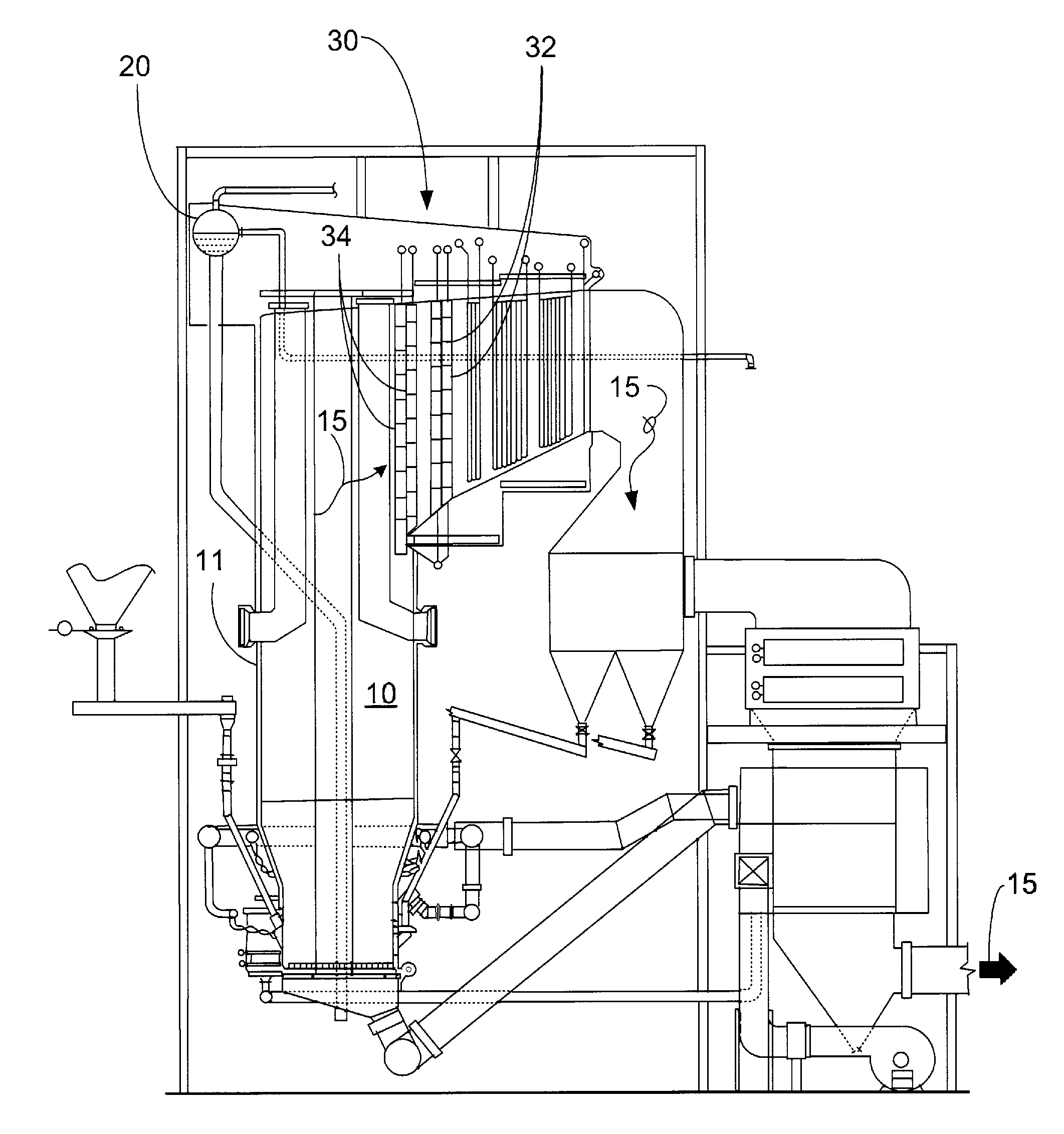 Black plant steam furnace injection