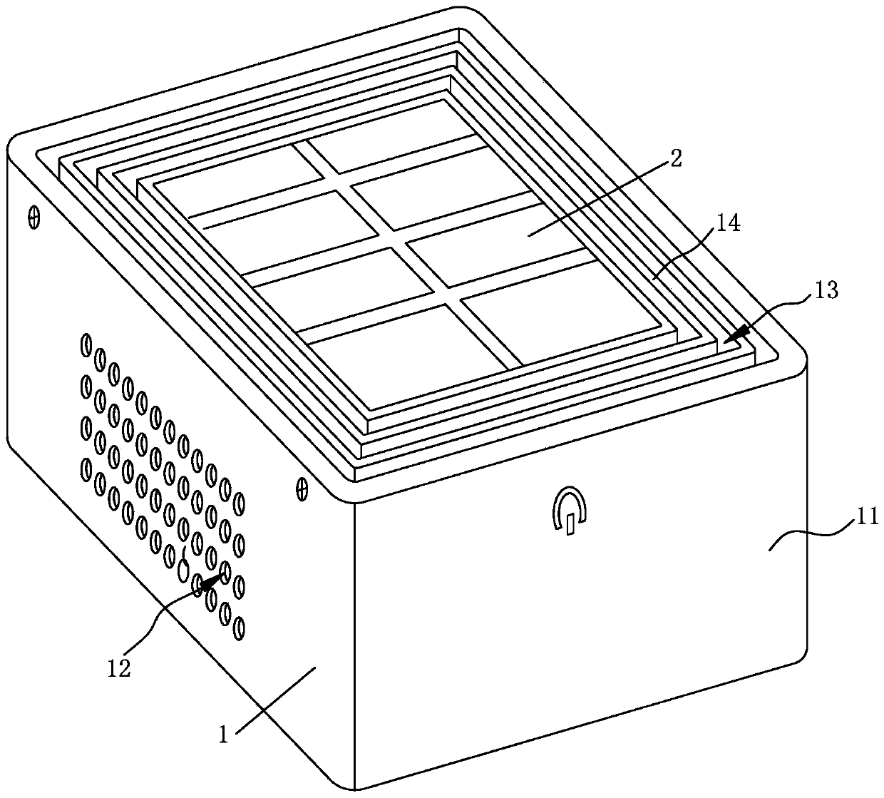 Photocatalytic air purifier