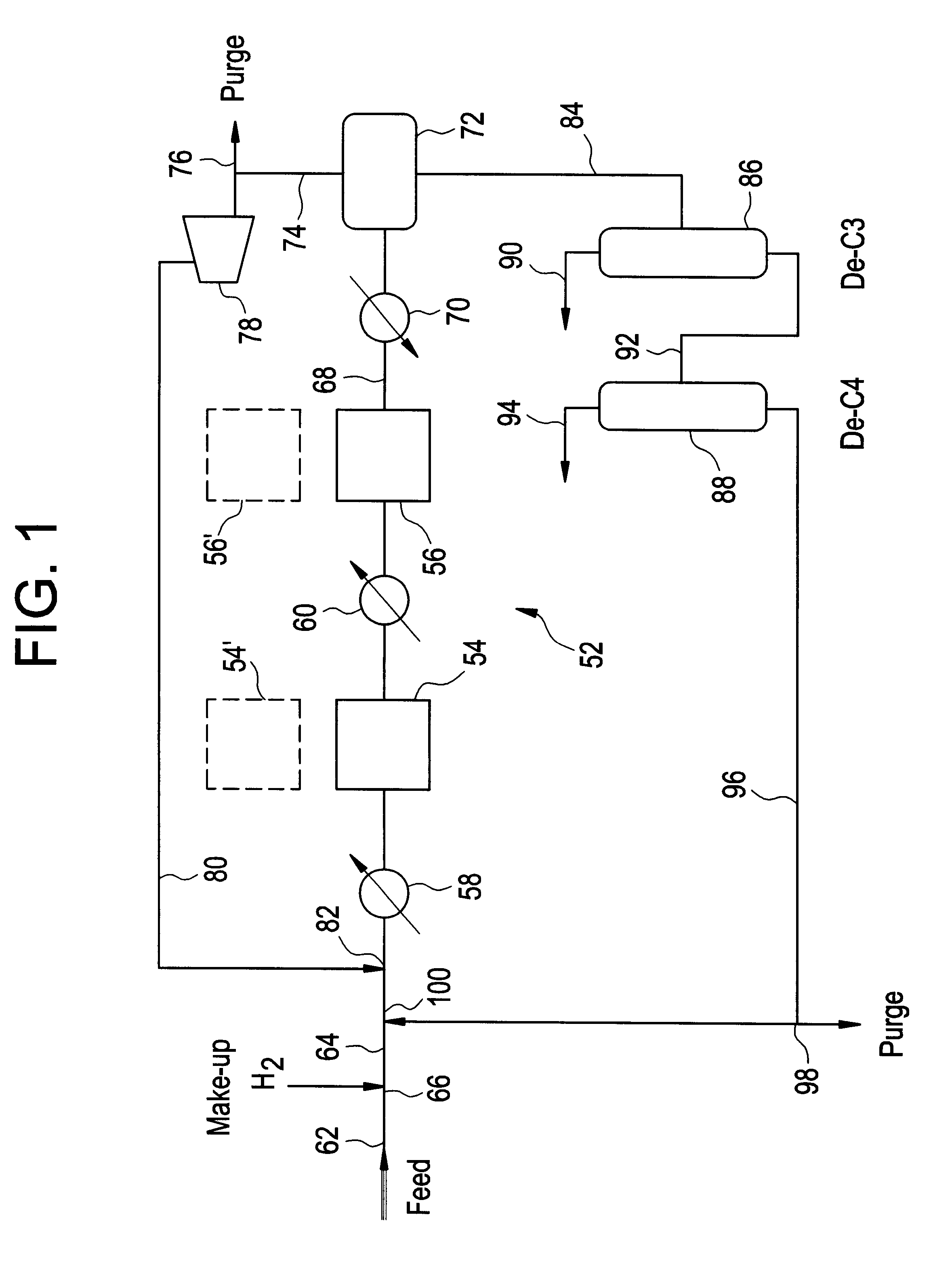 Production of olefins