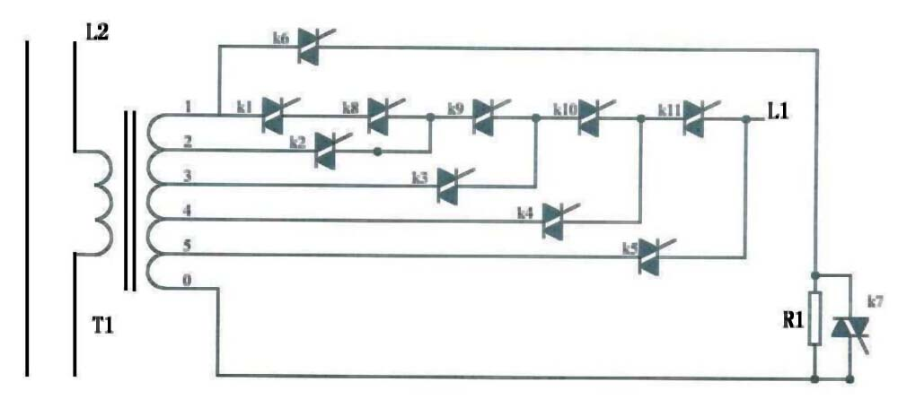 Intelligent power distributing and saving device