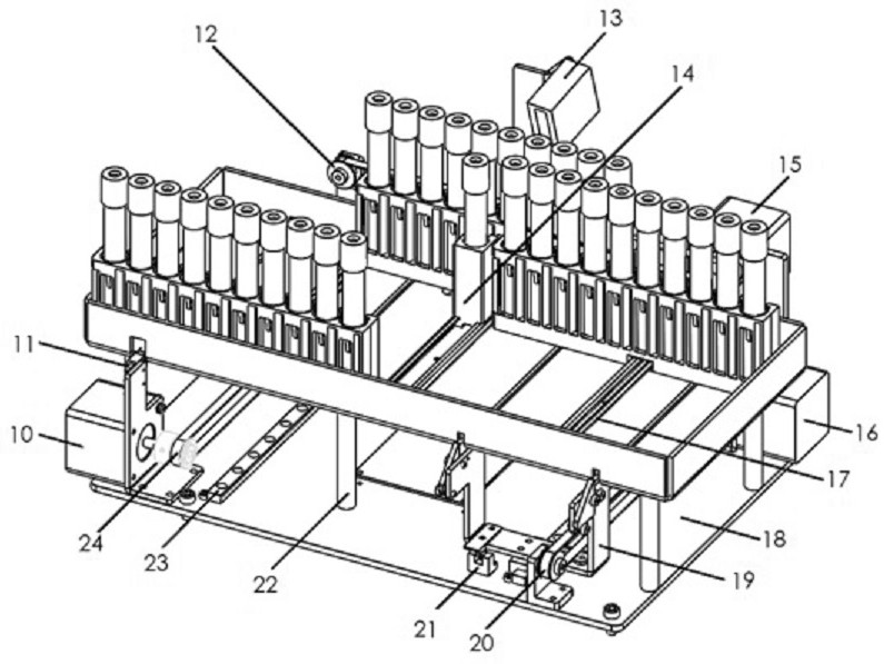 Dry-type fluorescence immunoassay analyzer based on multi-channel and automatic detection