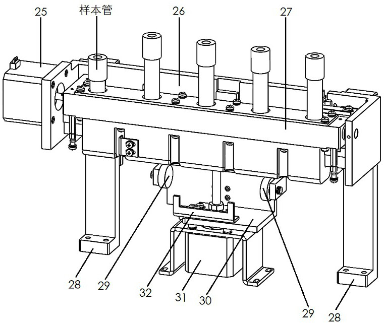 Dry-type fluorescence immunoassay analyzer based on multi-channel and automatic detection