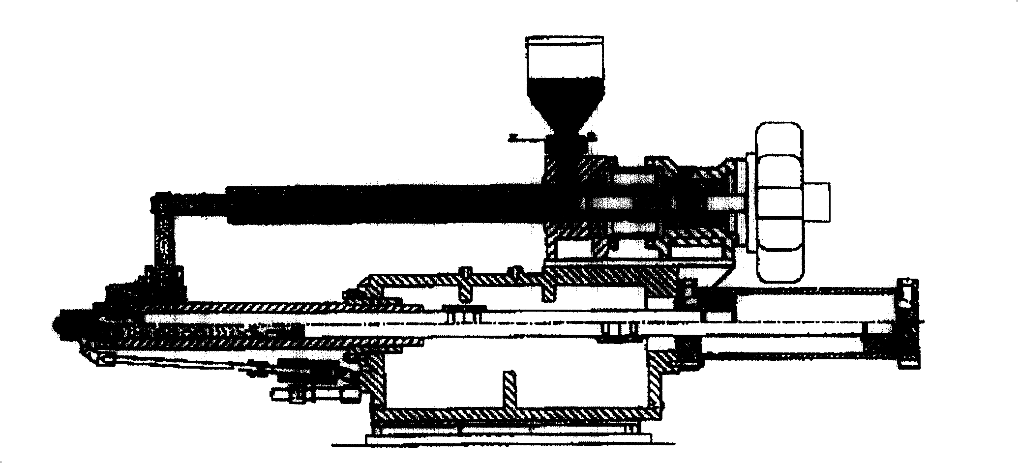 Supercritical fluid assistant micropore injection moulding apparatus