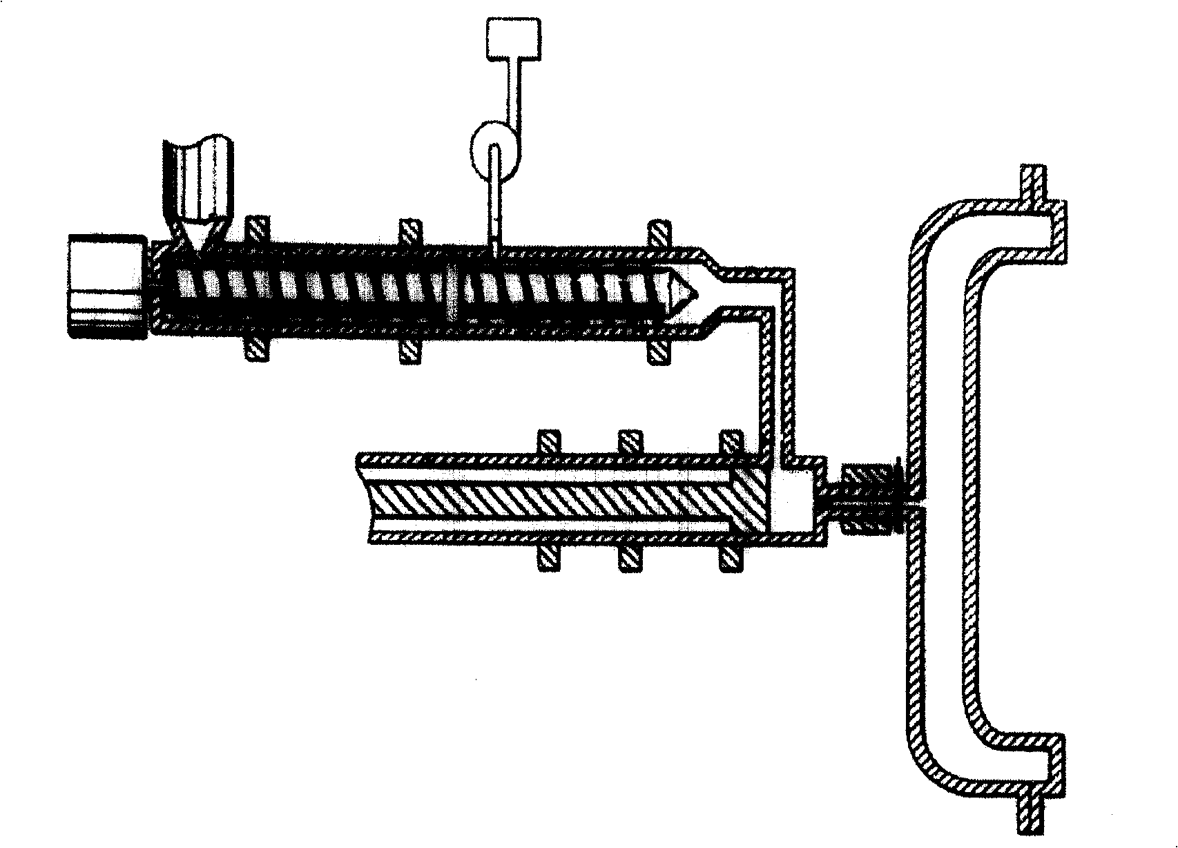 Supercritical fluid assistant micropore injection moulding apparatus