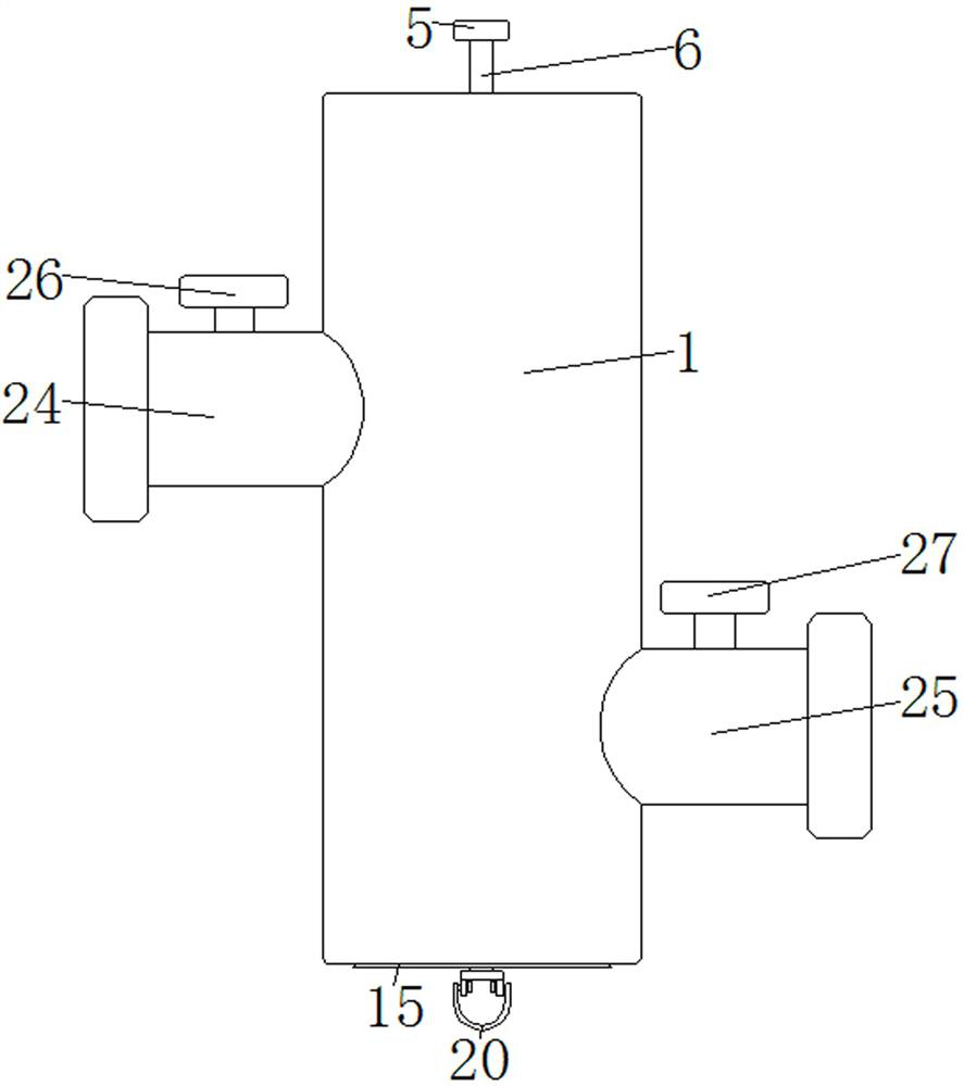 water filter valve