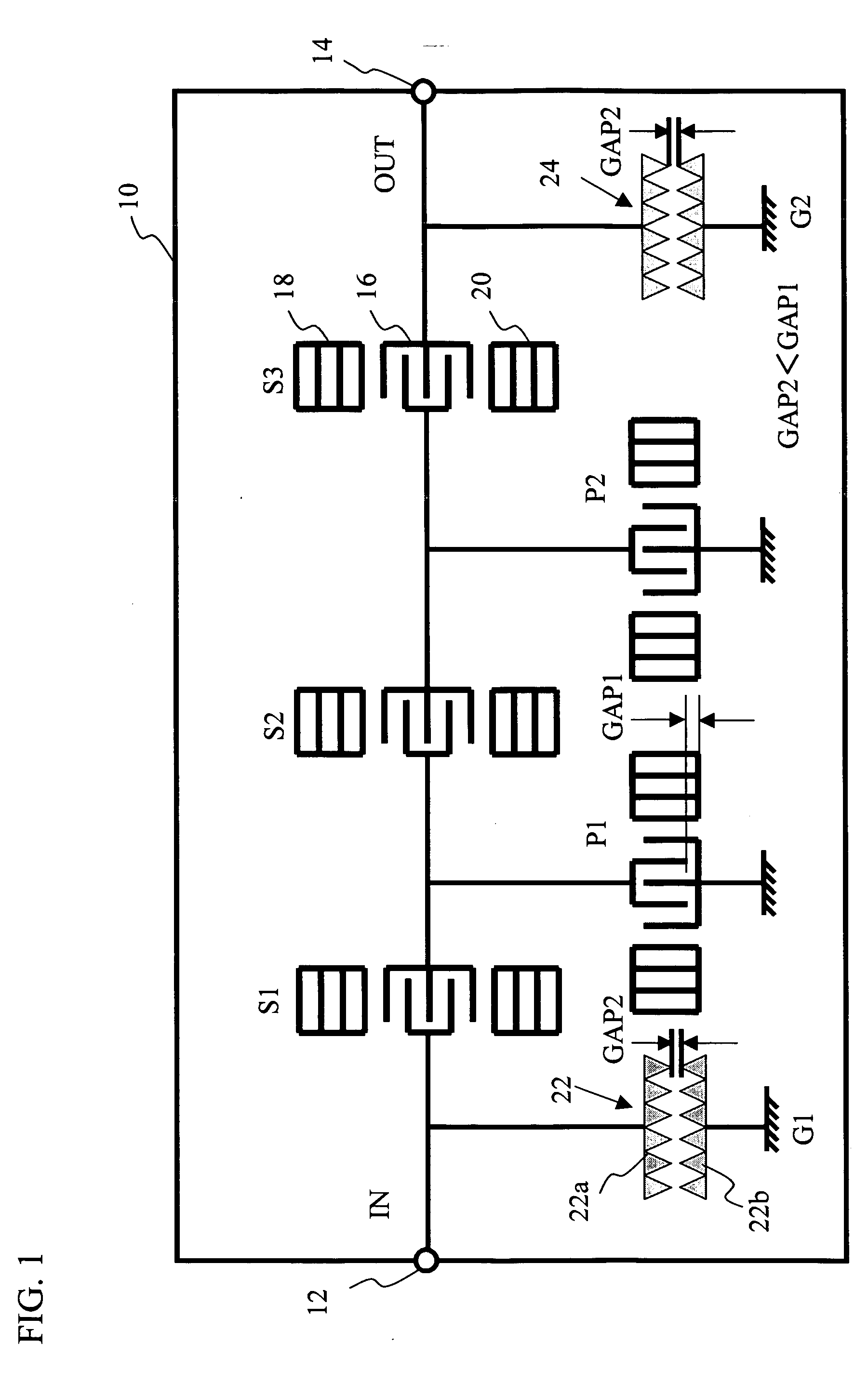 Surface acoustic wave filter