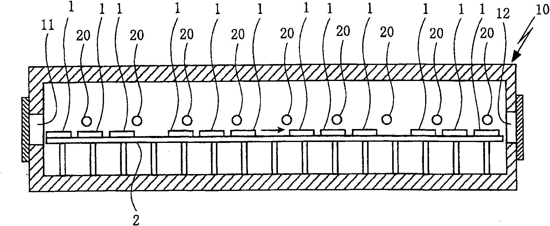 Combustion control method for regenerative-combustion heating furnace