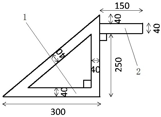 Method for improving installation precision of guide rails on bulkhead plate of transverse bulkhead