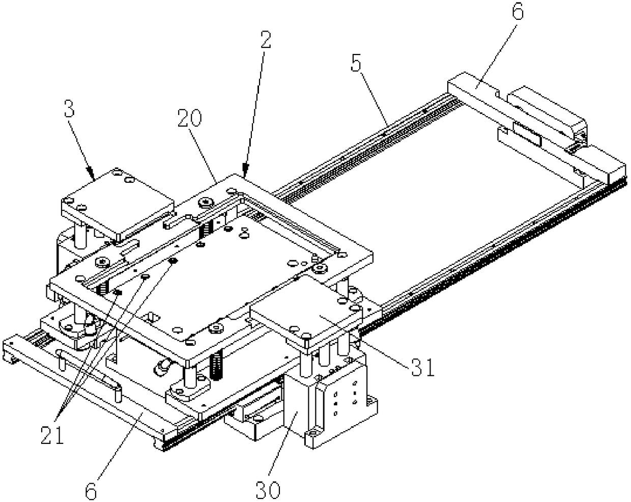 Detection equipment for mobile phone parts