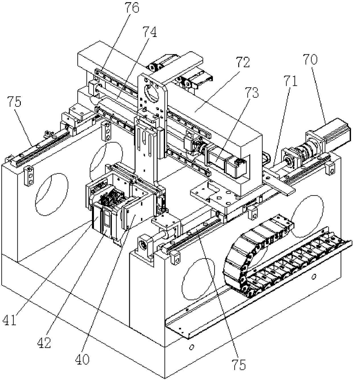 Detection equipment for mobile phone parts