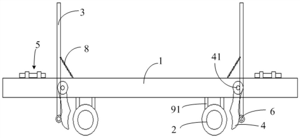 Rail transport vehicle with brake system and brake method thereof