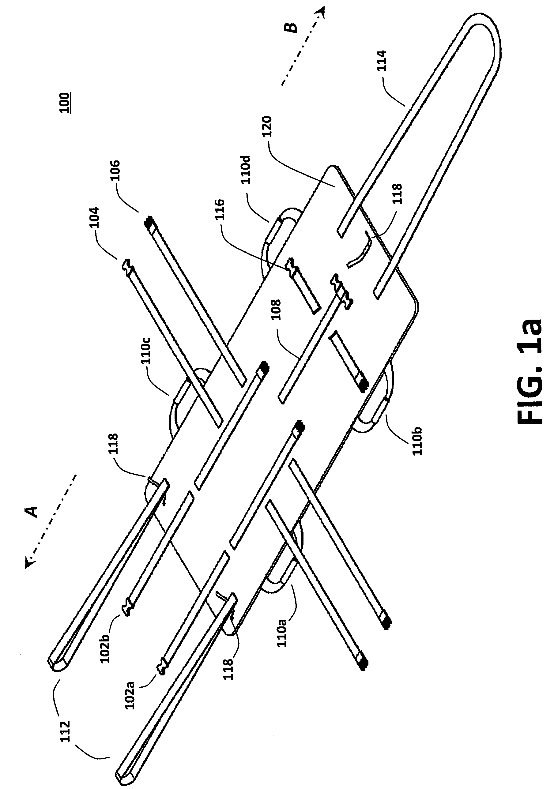 Subway evacuation mattress and method of manufacture