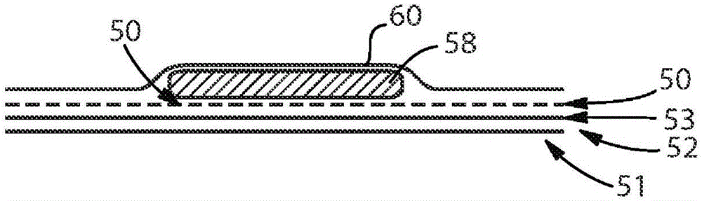 Adhesive striping with apertured films