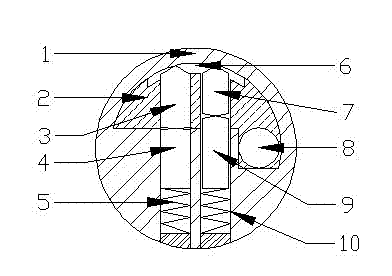 Anti-pry anti-theft instant lock cylinder