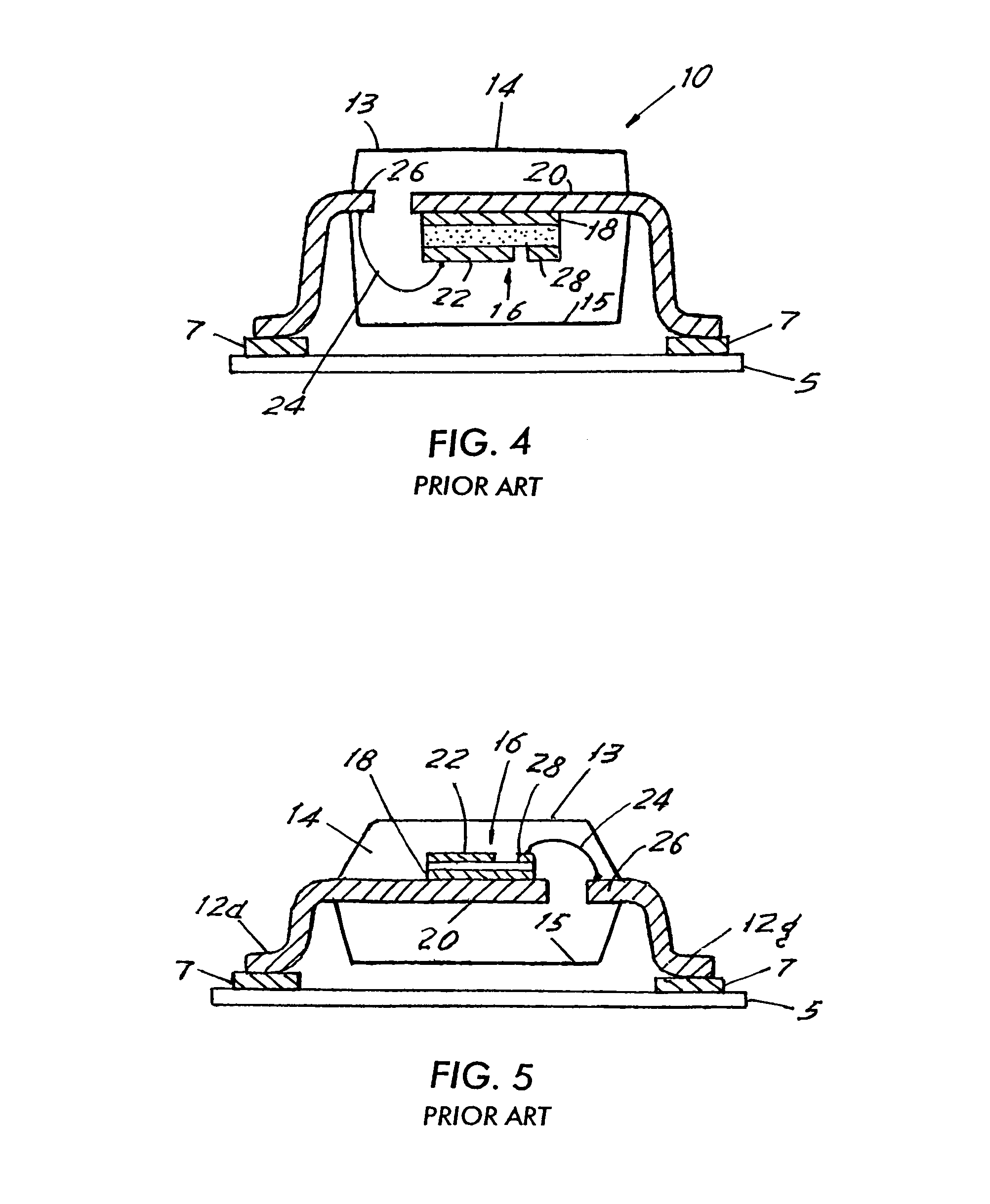 Topless semiconductor package