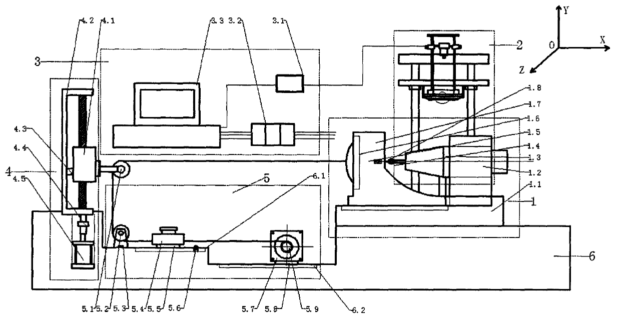 Separation characteristic test device of separation and stripping electric connector