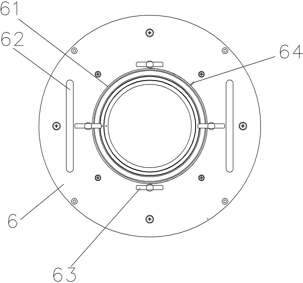 Cage type optical fuze testing device