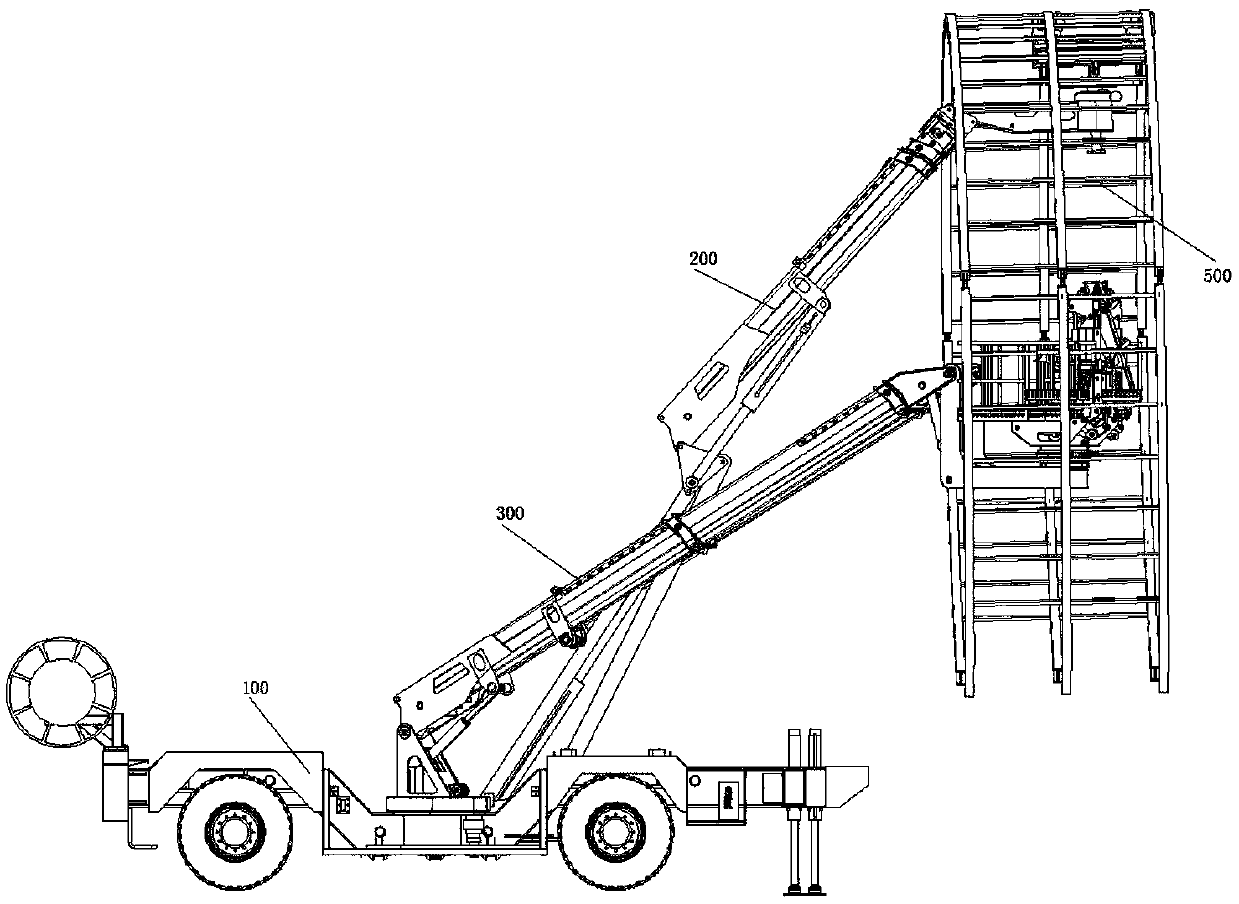 Multifunctional arch support trolley and erection method for multiple arch supports