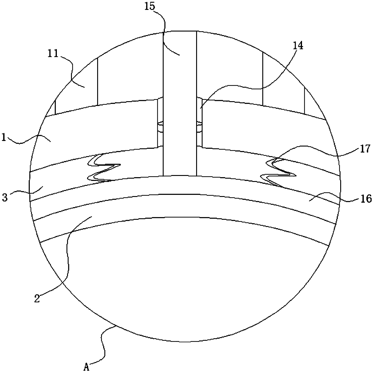 Intake port dust removing device for gas brake heavy truck