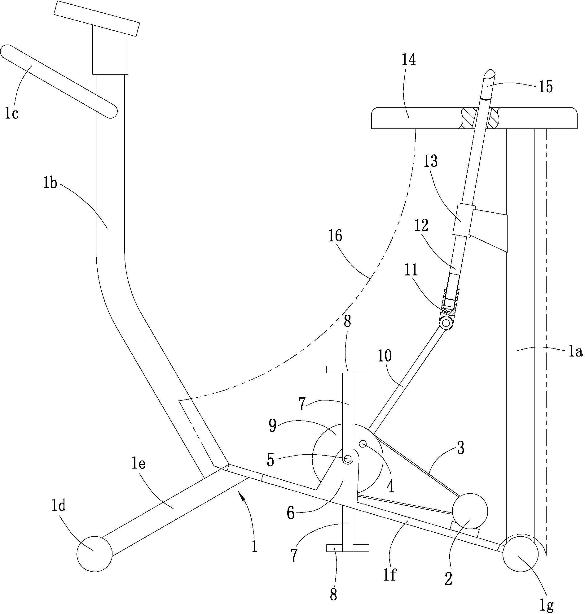 Female body-building and masturbating device