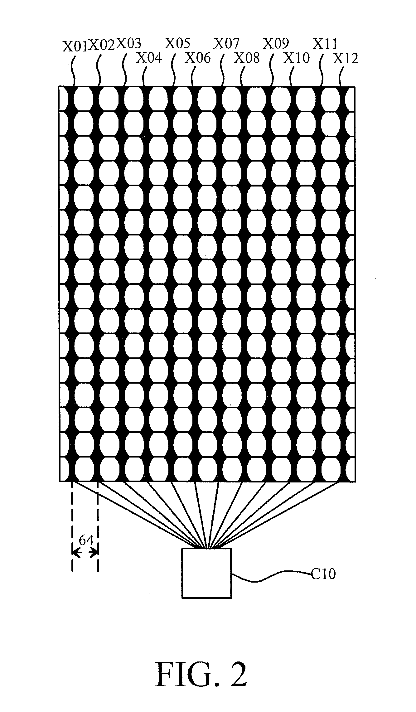 Method for calibrating coordinates of touch screen