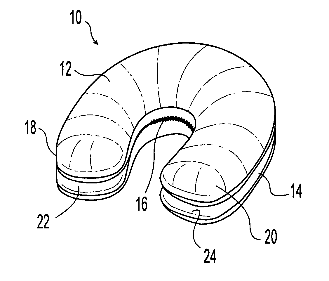 Self-adjusting head and neck pillow