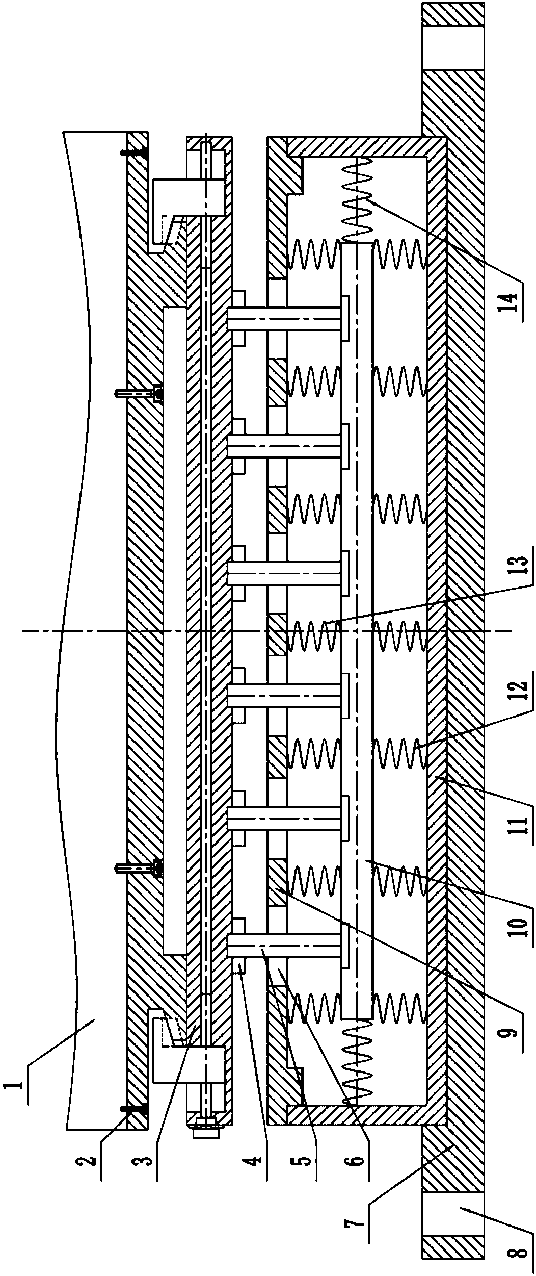 Damping base applicable to frequency converter