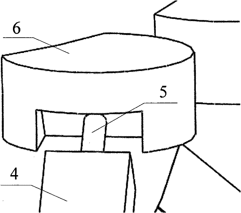 Six-dimensional acceleration transducer