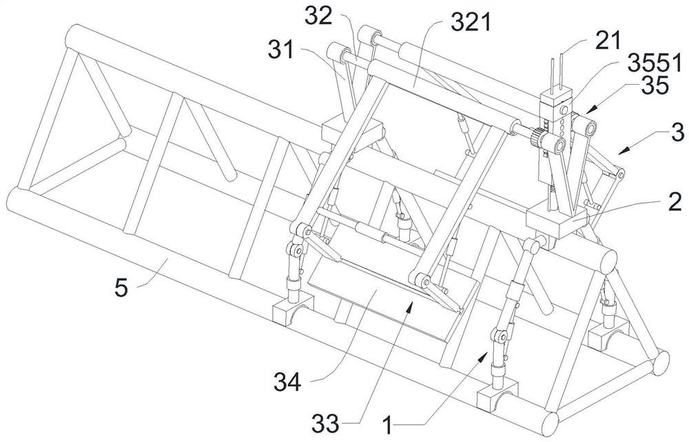 Steel structure firmness detection system and detection method